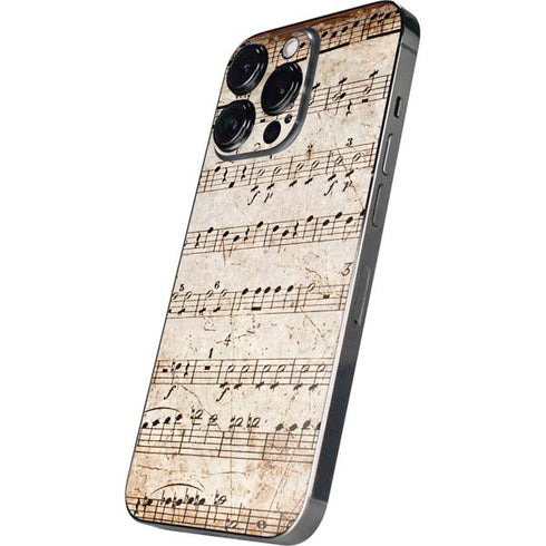 Antique Notes iPhone 16 Pro Skin